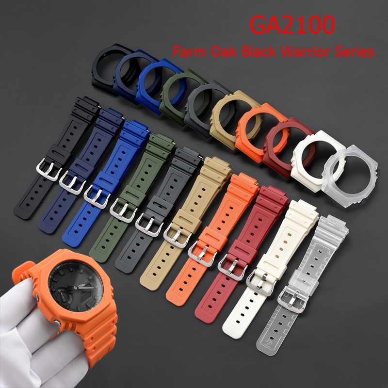 Casio Watch G-Shock Ga-2100 - Bracelet en résine pour Casio Farm