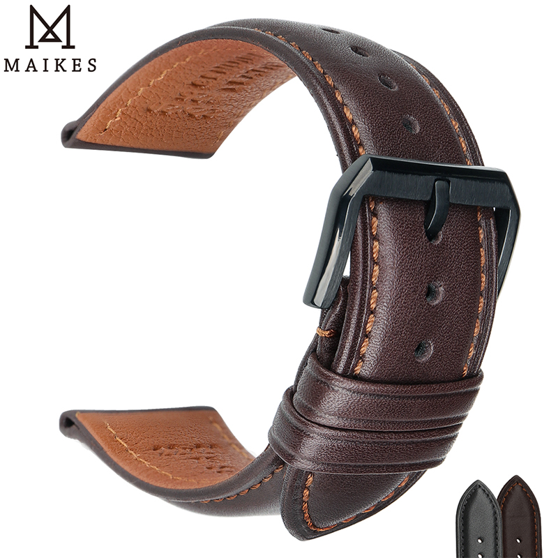 Luxury Watch Casio - MAIKES-Bracelet de montre en cuir de