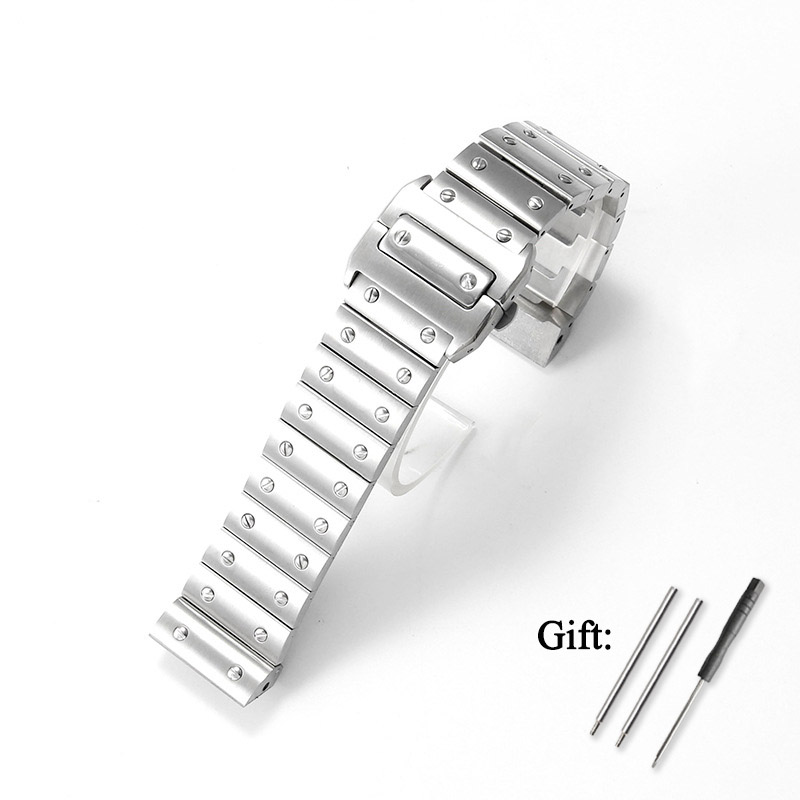 Cartier Watch Tank - Bracelet de montre en acier inoxydable