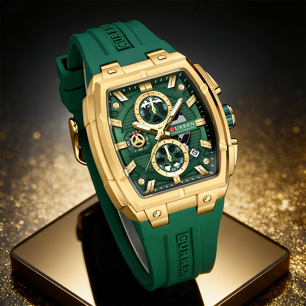 Luxury Watch Strap - Montre vintage de luxe CURREN pour