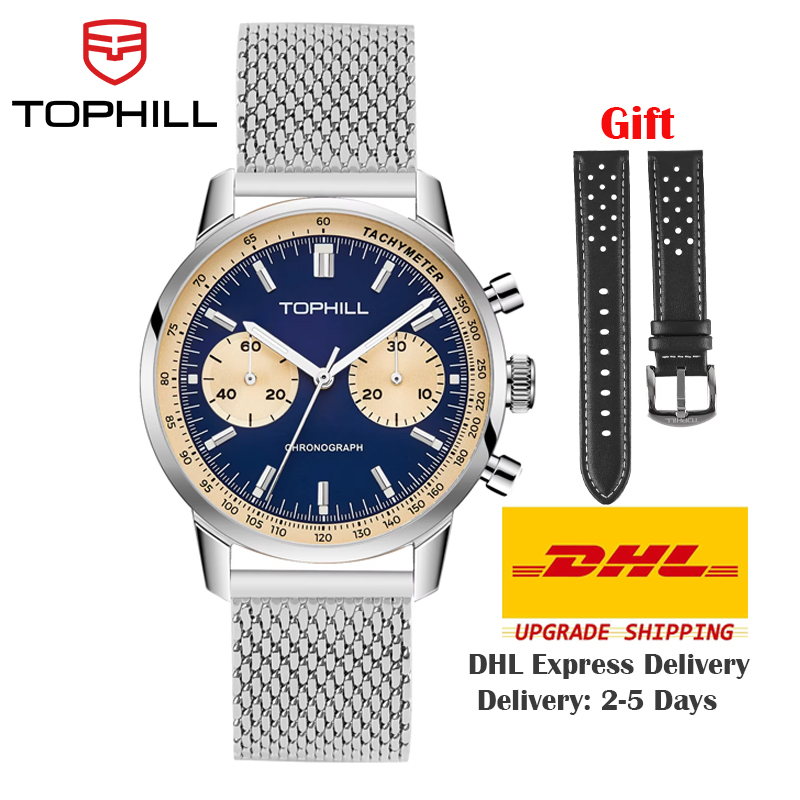 Chronograph Flyback Watch - TOPHILL montre chronographe montre de course
