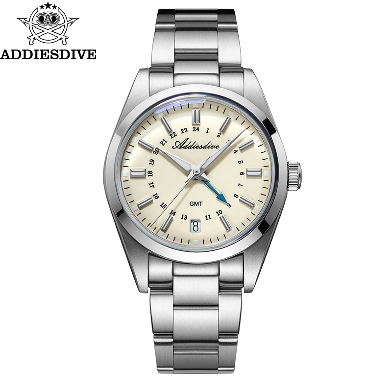 Luxury Watch Strap - ADDIESDIVE marque chaude 36mm luxe GMT