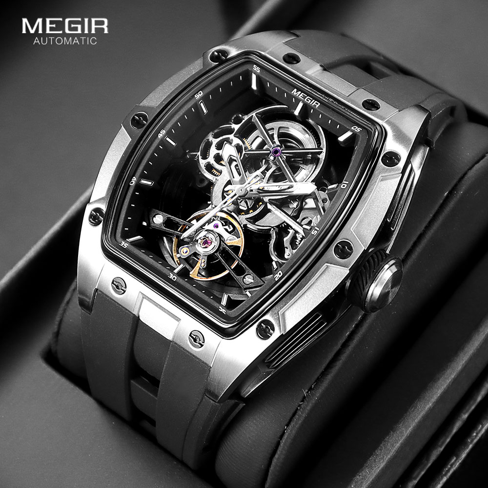 Luxury Watch Hublot - MEGIR-Montre-Bracelet Mécanique existent Étanche pour Homme,