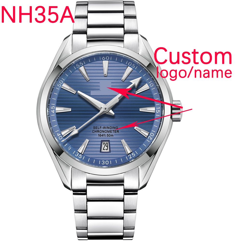 Luxury Watch Strap - Luxe NH35 Movt Logo personnalisé 41mm