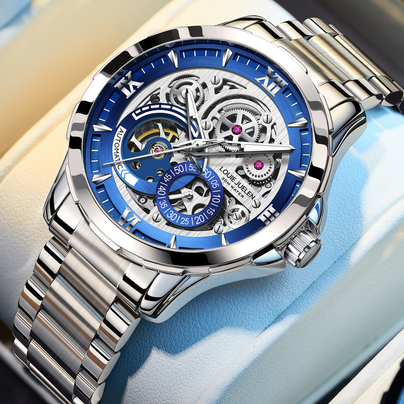Cartier Watch Tank - Montre mécanique automatique pour homme, montre-bracelet