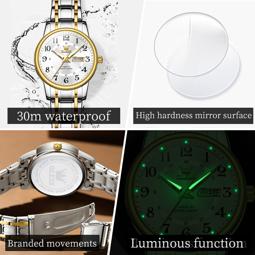 OLEVS 2891 marque de luxe mode - Luxury Watch Index avis et prix