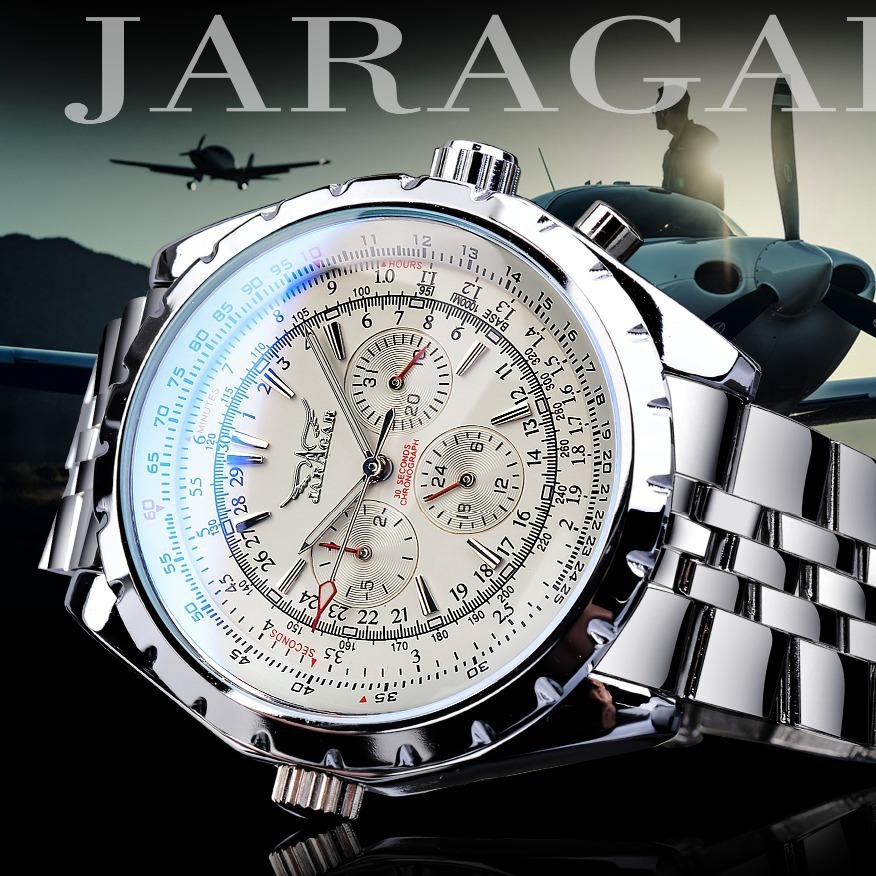 JARAGAR 212 montres mécaniques - Chronograph Flyback Watch avis et prix