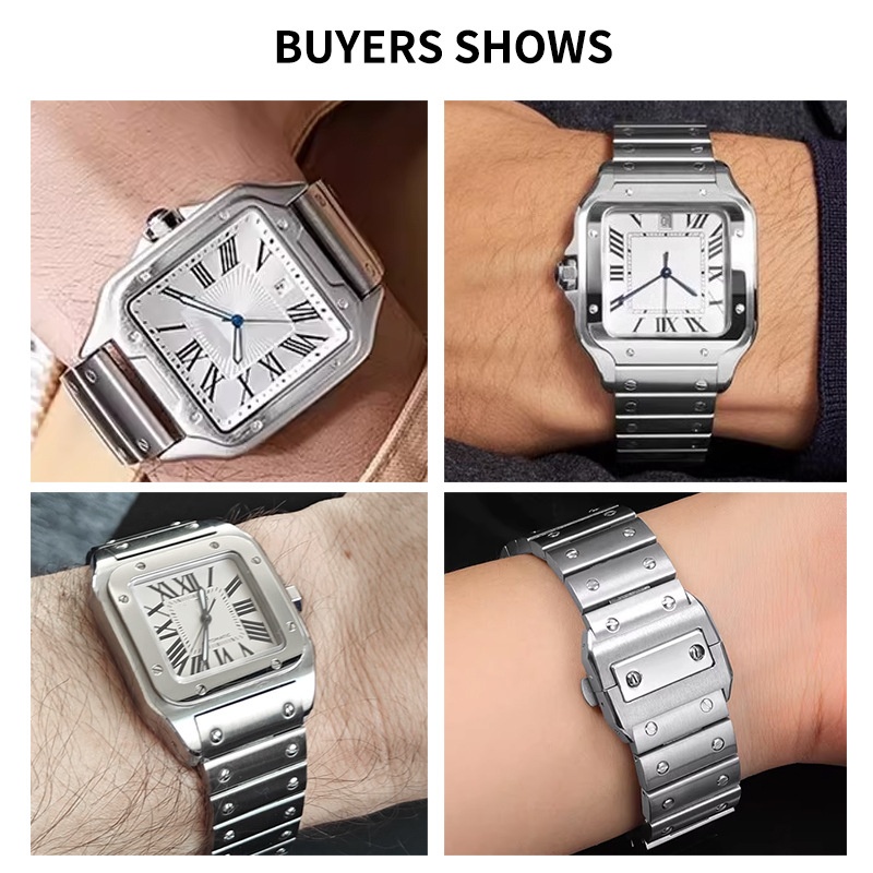 Bracelet de montre en acier in - Cartier Watch Tank avis et prix
