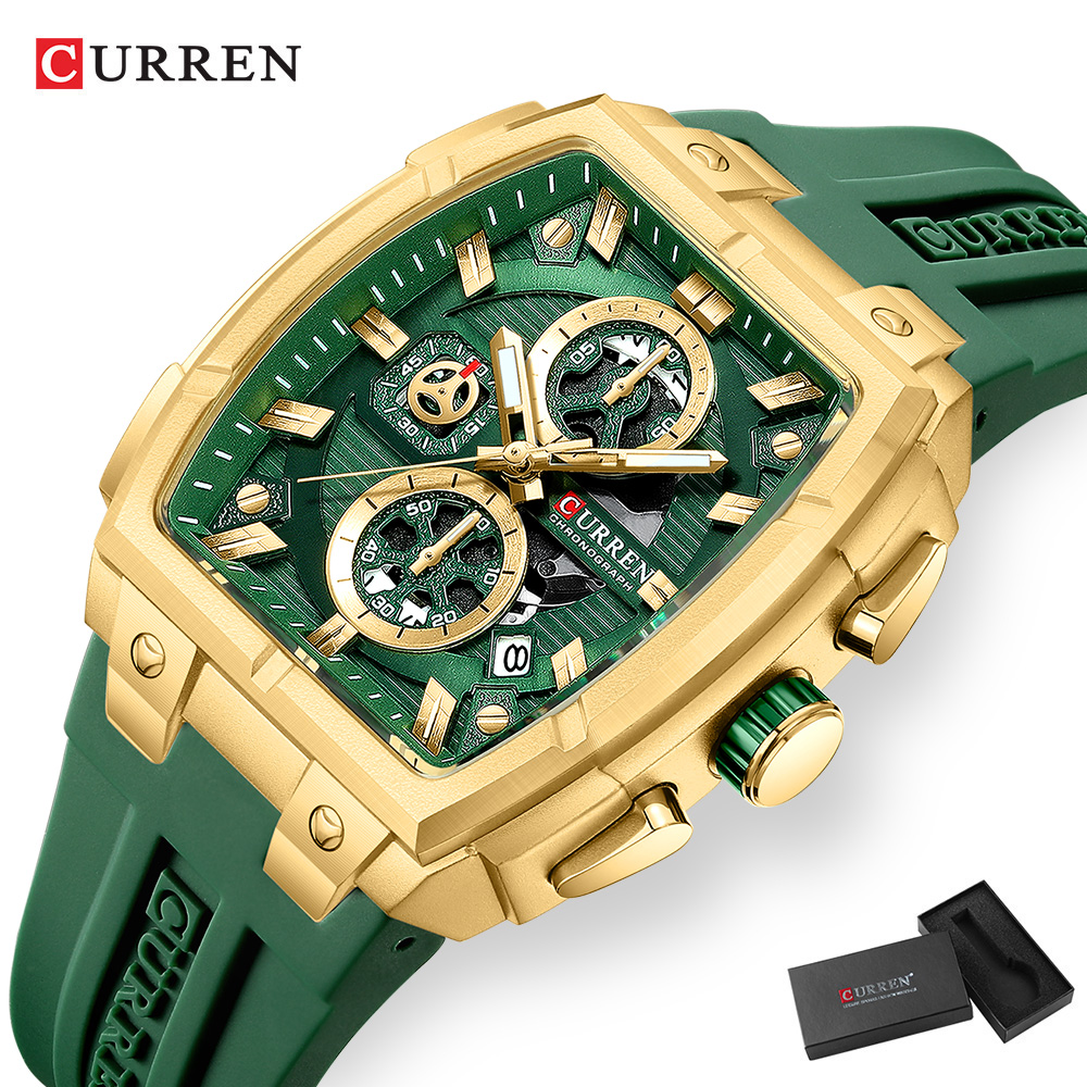 Montre vintage de luxe CURREN  - Luxury Watch Strap avis et prix