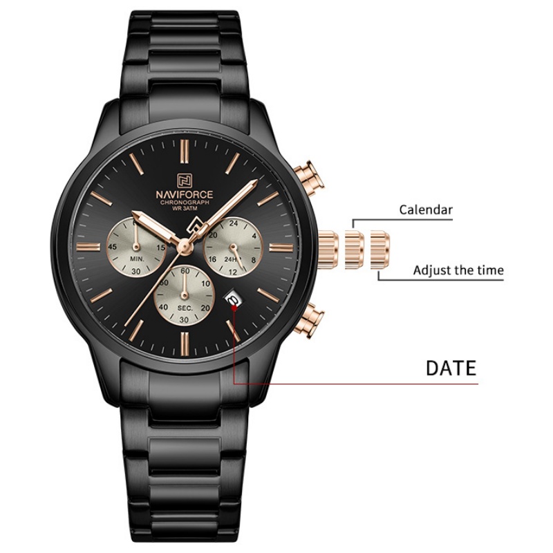 NAVIFORCE Montre Chronographe  - Luxury Watch Strap avis et prix
