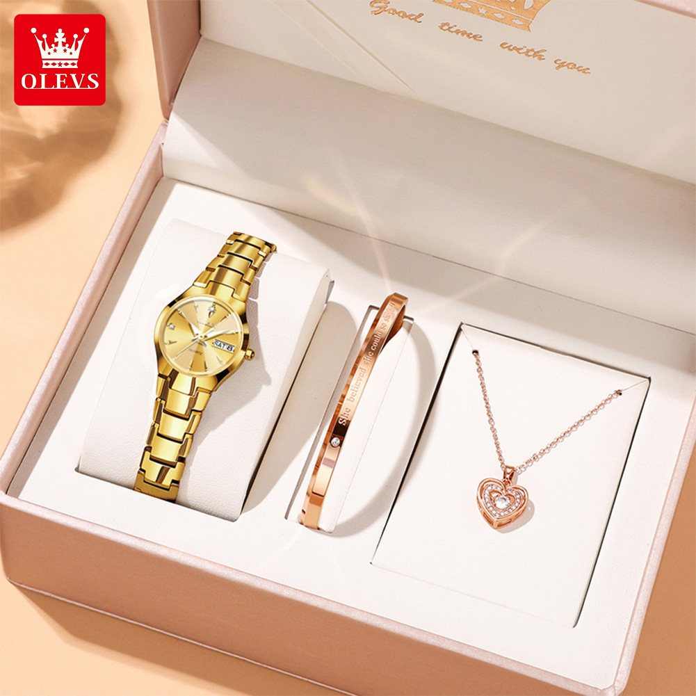 OLEVS dames montre 8697 luxe é - Luxury Watch In Usa avis et prix