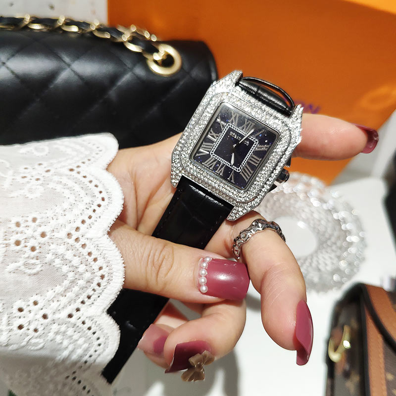 Montres à Quartz carrées en cr - Luxury Watch Index avis et prix