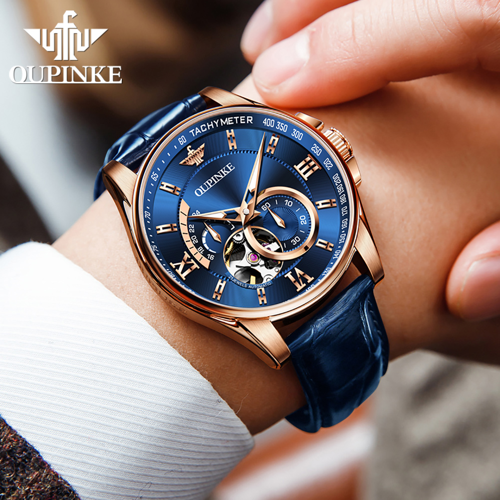 Montre automatique pour homme  - Chronograph Flyback Watch avis et prix