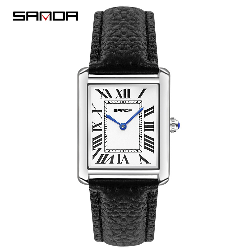 Sanda-Montres-bracelets rectan - Cartier Watch Tank avis et prix