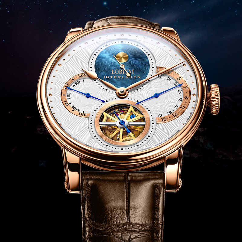 LOBINNI – montre-bracelet auto - Chronograph Flyback Watch avis et prix