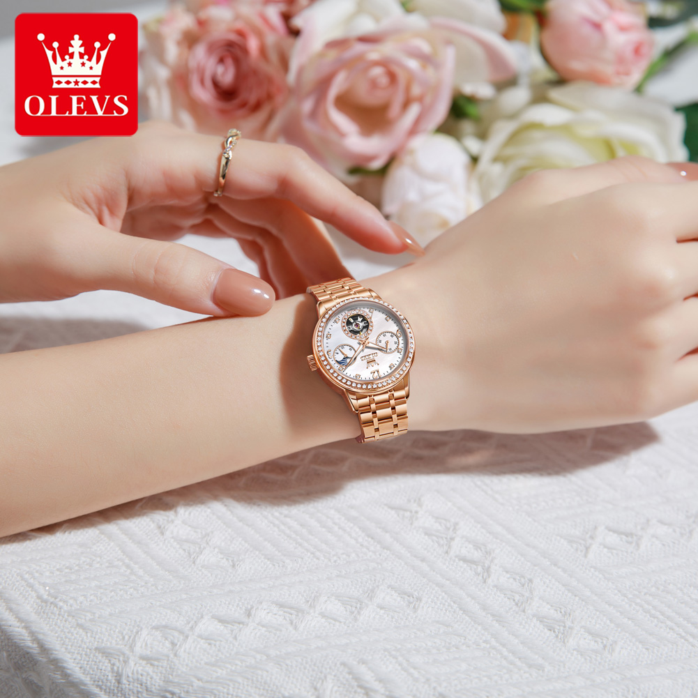 OLEVS – montre-bracelet automa - Luxury Watch In Usa avis et prix
