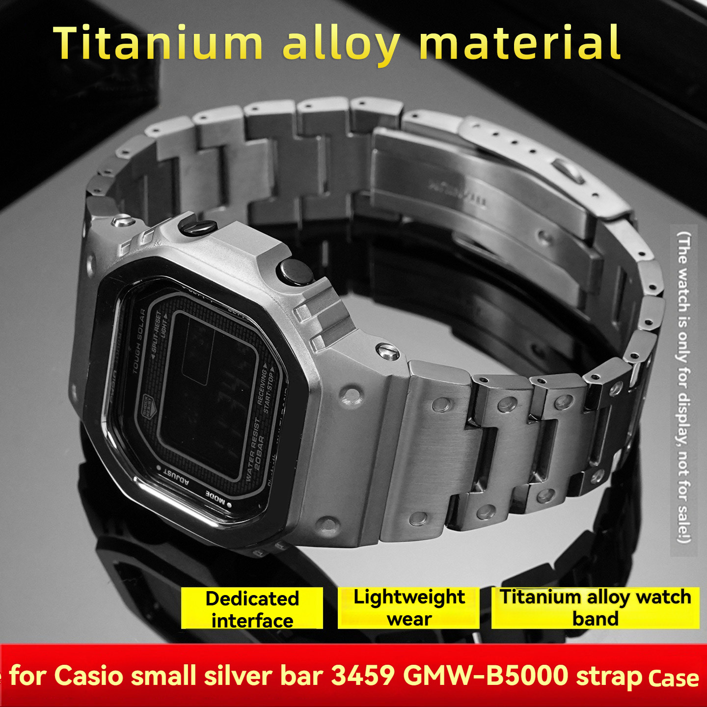 Kit de Mod en alliage de titan - Luxury Watch Casio avis et prix